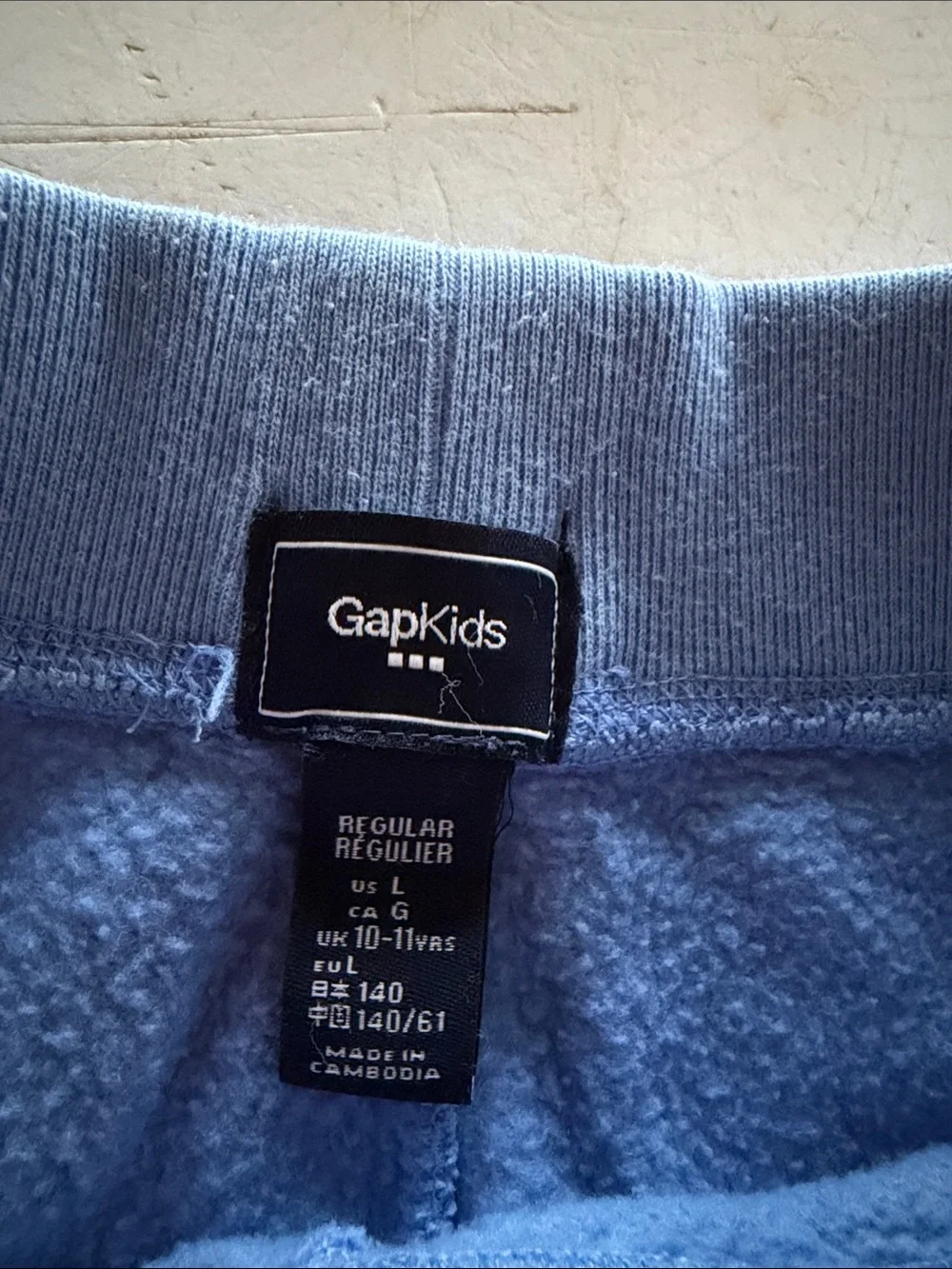 GAPKIDS Sky Blue Flared Pull-On Kids Pants